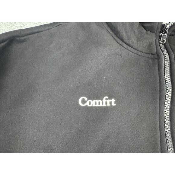 COMFRT Cloud Zip Hoodie Black Men Size Large - Picture 10 of 15